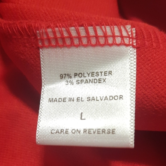 Sweet Pea Vibrant Red Muscle Tee - Picture 6 of 8